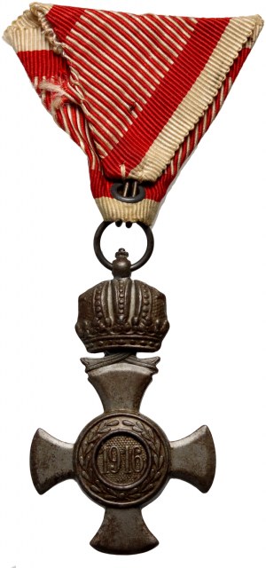 Autriche-Hongrie, Croix de fer du mérite avec couronne, 1916