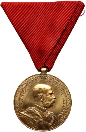 Autriche-Hongrie, médaille pour 40 ans de service national