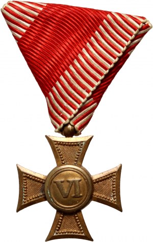 Austria-Hungary, Cross for VI years of service