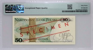 PRL, 50 zlotých 1.06.1986, MODEL, č. 0724, série EG