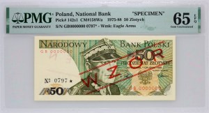 PRL, 50 zlotých 1.12.1988, MODEL, č. 0797, série GB