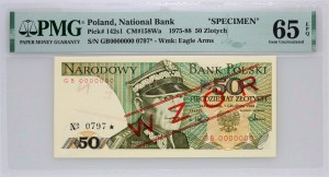PRL, 50 Zloty 1.12.1988, MODELL, Nr. 0797, Serie GB