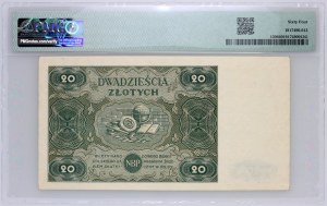 PRL, 20 zlotých 15.07.1947, séria C