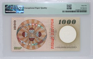 PRL, 1000 zloty 29.10.1965, série S