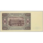 PRL, 20 zloty 1.07.1948, série KE, MODÈLE