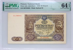 PRL, 50 Zloty 15.05.1946, Serie M