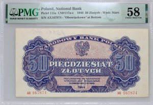 Volksrepublik Polen, 50 Zloty 1944 