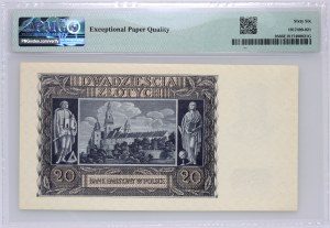 Gouvernement général, 20 zloty 1.03.1940, série G