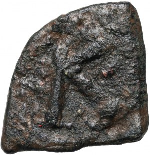 Byzancia, Leontius, 695-698, polovičná fólia, Konštantínopol
