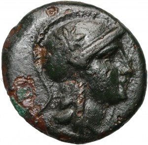 Grecia, Myzia, Pergamo 200-133 a.C., bronzo, gufo