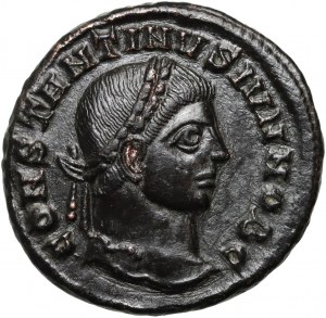 Roman Empire, Constantine II as Caesar, 317-337, Follis, Siscia