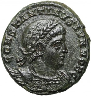 Roman Empire, Constantine II as Caesar, 317-337, Follis, Antioch