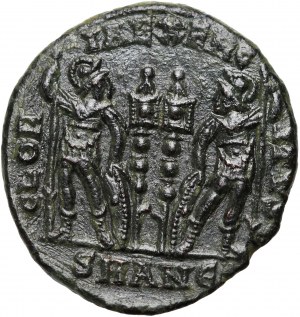 Roman Empire, Constantine II as Caesar, 317-337, Follis, Antioch