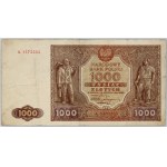 PRL, 1000 złotych 15.01.1946, seria A. 1575555