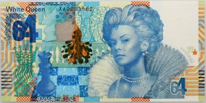 PWPW, 64, banknot testowy, Szachy, Seria AA, 2017