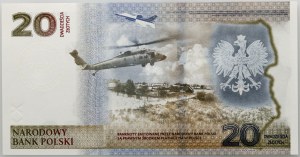 III RP, 20 PLN 2022, Protection of the Polish Eastern Border, RP series
