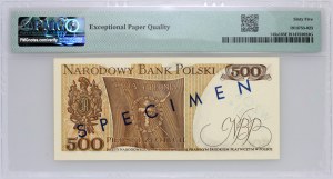 PRL, 500 zlotých 16.12.1974, MODEL, č. 1731, série K