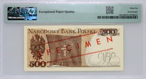 PRL, 500 zlotých 15.06.1976, MODEL, č. 0431, séria AF