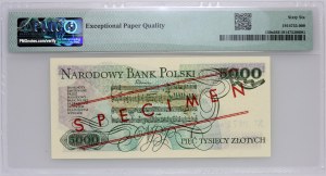 PRL, 5000 złotych 1.06.1986, WZÓR, No. 0671, seria AY