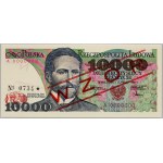 PRL, 10000 złotych 1.02.1987, WZÓR, No. 0734, seria A