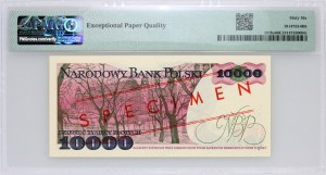 PRL, 10000 Zloty 1.12.1988, MODELL, Nr. 0775, Serie W