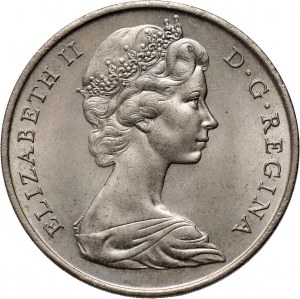 Gibraltar, Elizabeth II, Crown 1967, Londres