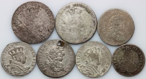 Niemcy, Prusy, zestaw monet, (7 sztuk)