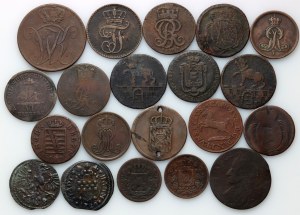 Niemcy, zestaw monet, (20 sztuk)