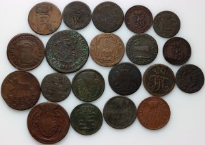 Allemagne, set de pièces, (20 pièces)