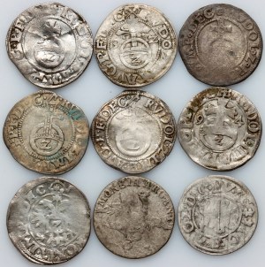 Německo, sada mincí, (9 kusů)