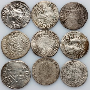 Nemecko, sada mincí, (9 kusov)
