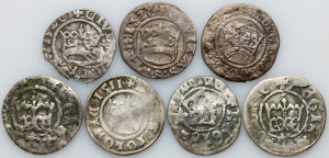 Polonia, serie di mezzi penny (7 pezzi)