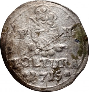 Węgry, Karol III, poltura 1715 PH