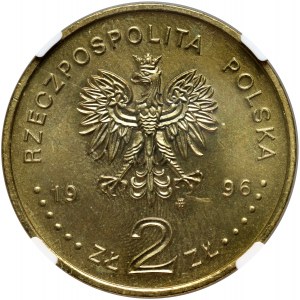 III RP, 2 zl. 1996, Zikmund Augustus