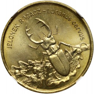 III RP, 2 złote 1997, Jelonek Rogacz