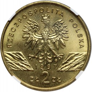 III RP, 2 złote 1997, Jelonek Rogacz