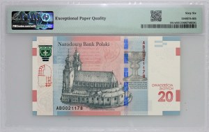 III RP, 20 zloty 2015, 1050e anniversaire du baptême de la Pologne, série AB