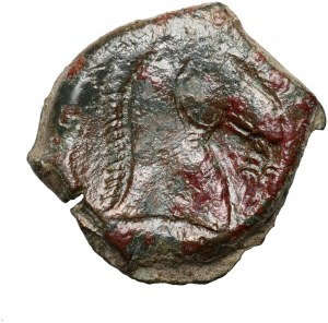 Karthago, Sardinien, 300-264 v. Chr., Bronze