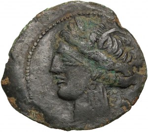 Cartagine, Sardegna, 300-264 a.C., bronzo