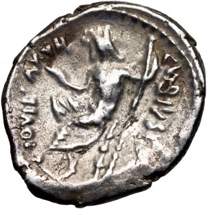Repubblica Romana, C. Vibius Pansa 48 a.C., denario, Roma