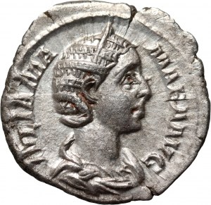 Impero romano, Giulia Mamaea (madre di Alessandro Severo) d.235, denario, Roma