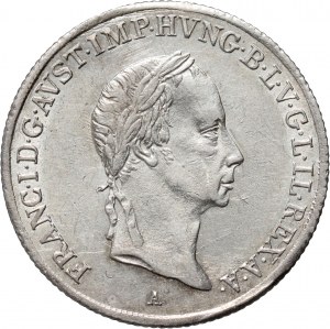 Autriche, François II, 20 krajcars 1830 A, Vienne