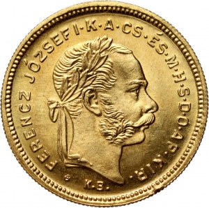 Hungary, Franz Joseph I, Ducat 1870 KB, Kremnica, RESTRIKE