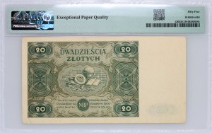 PRL, 20 zloty 15.07.1947, série A