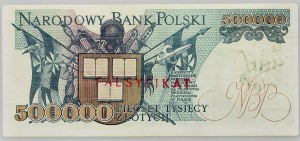 III RP, 500000 zlotých 20.04.1990, série Z, FALSEFICAT