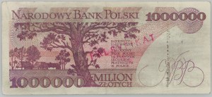 III RP, 1000000 zloty 15.02.1991, serie A, FALSOFICATO
