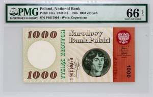 PRL, 1000 zlotých 29.10.1965, séria P