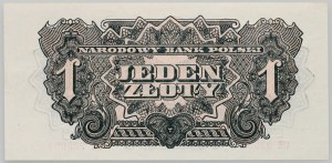 People's Republic of Poland, 1 zloty 1944, 
