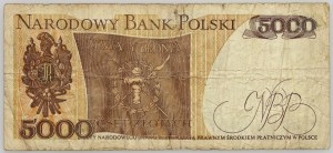 PRL, PLN 500, June 1, 1982, FN series, conversion to PLN 5,000