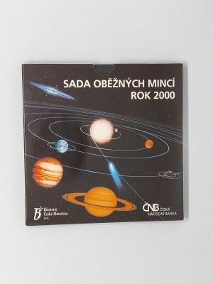 2000 Sada oběžných mincí VESMIR